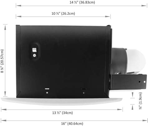 BV Bathroom Exhaust Fan 140CFM - Bathroom Fan 1.0 India | Ubuy