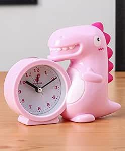 Buy SOFTLINE Dino Table Alarm Clock for Kids - 1PC (Multicolor) (Pink ...
