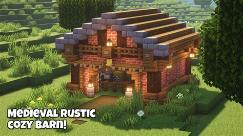 Image result for Minecraft Rustic Barn Tutorial