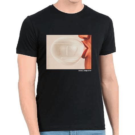 Mens Diesel 2 Regular Print Tshirt