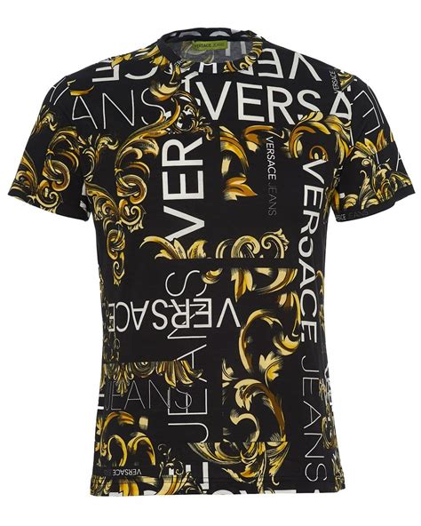 baroque print t shirt