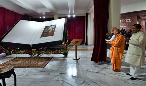 PM Modi unveils the world’s largest Bhagavad Gita at ISKCON Temple
