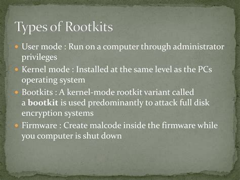 Image result for Rootkit Mode