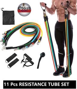 Oddish 11 in 1 Resistance Bands Set for Exercise, Stretching, and ...