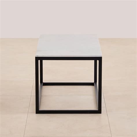 Buy Helios York Marble Top Coffee Table - Black and White from Helios ...