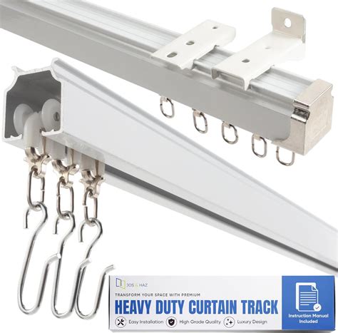 Jos&Haz Jos & Haz Ceiling Curtain Track Set – 3ft-16.4ft India | Ubuy