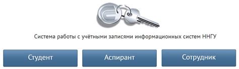 Как войти в личный кабинет ННГУ им. Лобачевского