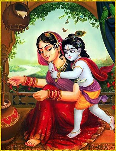 Buy Krishna with Yashoda , Baal Krishna , Nandlal , Baby Krishna ...