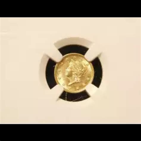 1854 Gold Dollars Liberty Head NGC MS-61 - Copper State Coin and Bullion