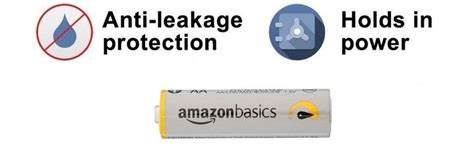AmazonBasics AAA Performance Alkaline Non-Rechargeable Batteries (8 ...