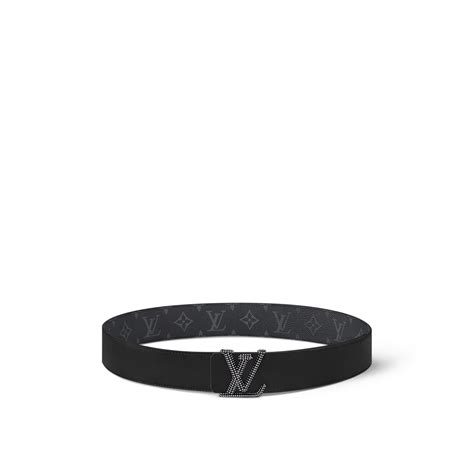 LV Initiales Studs 40mm Reversible Belt Monogram Eclipse - Accessories ...