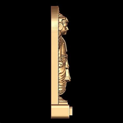 Buy Bhairavanath 3D Model STL File - Divine Pendant Design