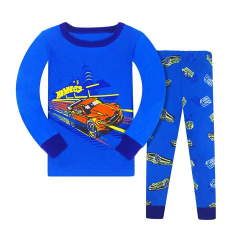 Youmylove Boys Pants Pyjamas Set Cute Child Kids Boys Pajamas Cars ...
