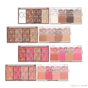 Buy O TWO O Contour Highlighter & Blush Palette, 24g Face Shading ...
