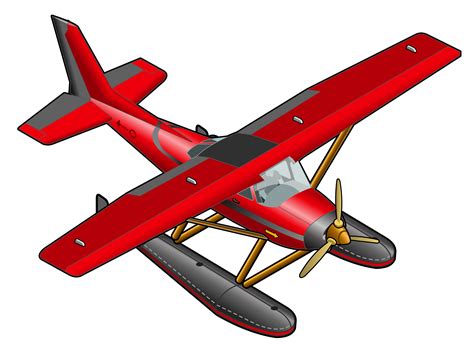 Airplane Aircraft Clip art - Red Plane Transparent PNG Clipart png ...