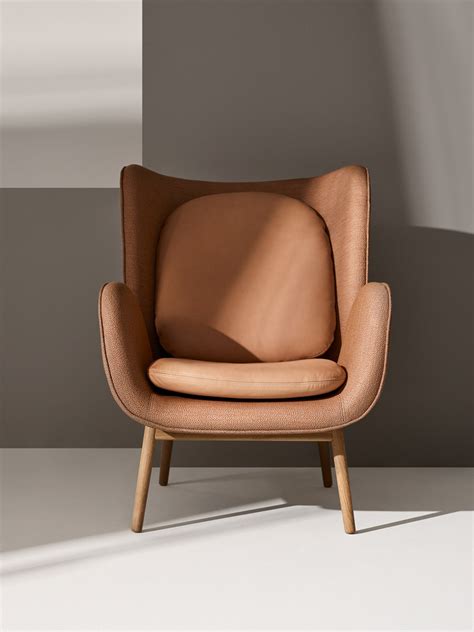 优梵艺术 现代棕色客厅大众休闲椅_设计素材库免费下载-美间设计