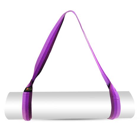 FOM (Friends of Meditation) Yoga Mat Strap for Carrying, Adjustable Mat ...
