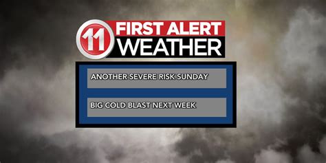 First Alert: We’re monitoring a severe threat & a COLD blast