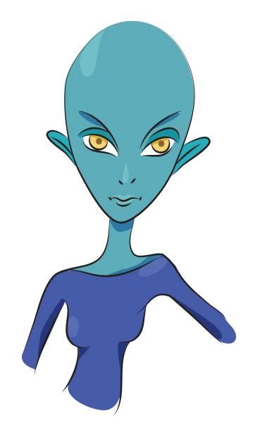 Drawing Of Alien Antenna Illustrations, Royalty-Free Vector Graphics ...