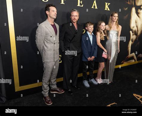 New York, United States. 09th Sep, 2024. Scoot McNairy, James McAvoy ...