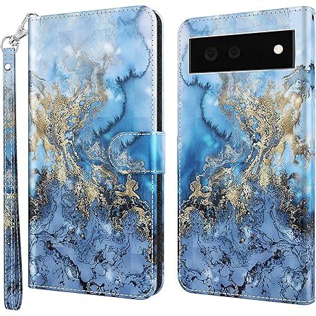 ALILANG Phone Case for Google Pixel 6A Case, Premium Flip Magnetic ...