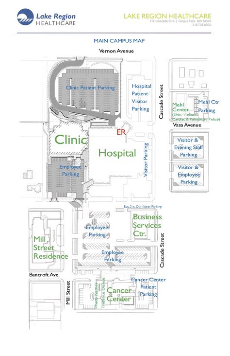 Parking and car charging information | Lake Region Healthcare