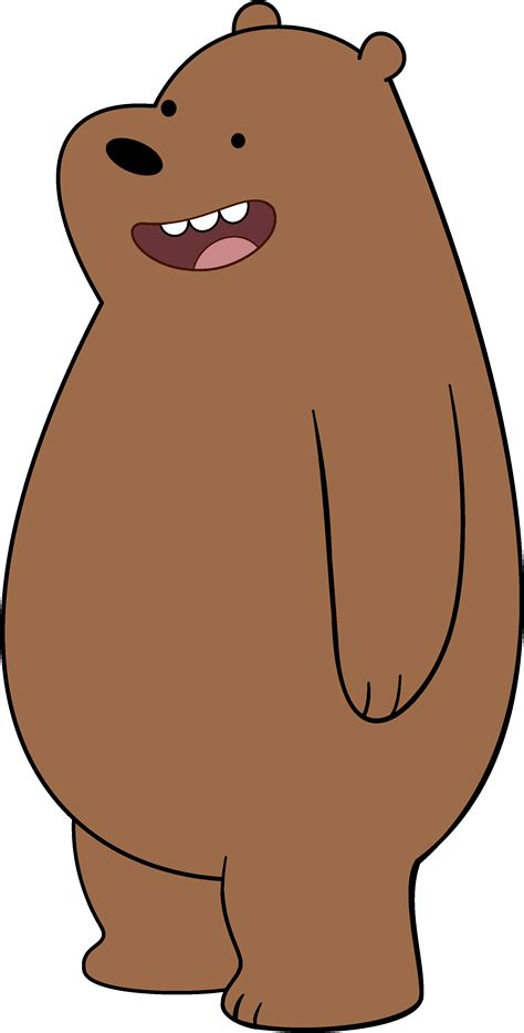 Sun Bear Clipart We Bare Bears - We Bare Bears Grizz - Png Download ...