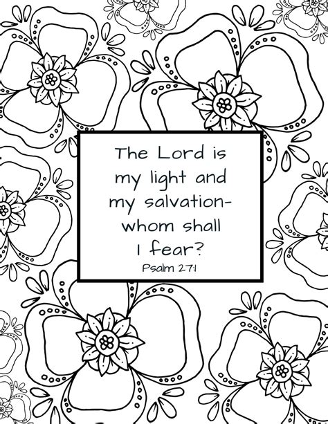 Bible Verse Printable Coloring Pages | dev.onallcylinders.com