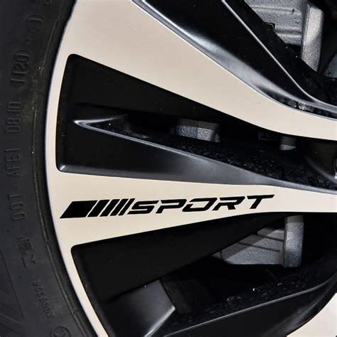 Buy jiaohaowei Car Tires Decal Alloy Rim Wheel Sticker,for Compatible ...