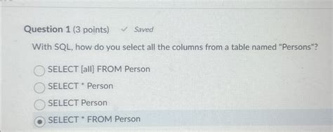 Image result for SQL=SELECT All