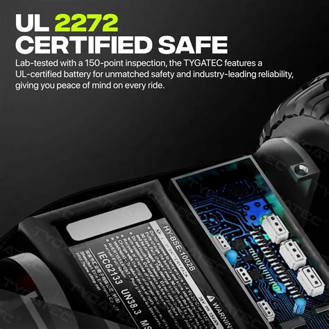 T6 Plus Off-Road SUV Hoverboard (Carbon Black) Colour - Tygatec