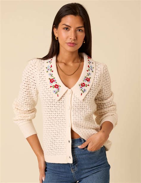 Women’s Embroidered Cardigans at M&S
