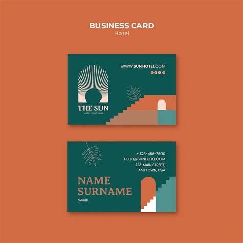 Hotel visiting card Images - Free Download on Freepik