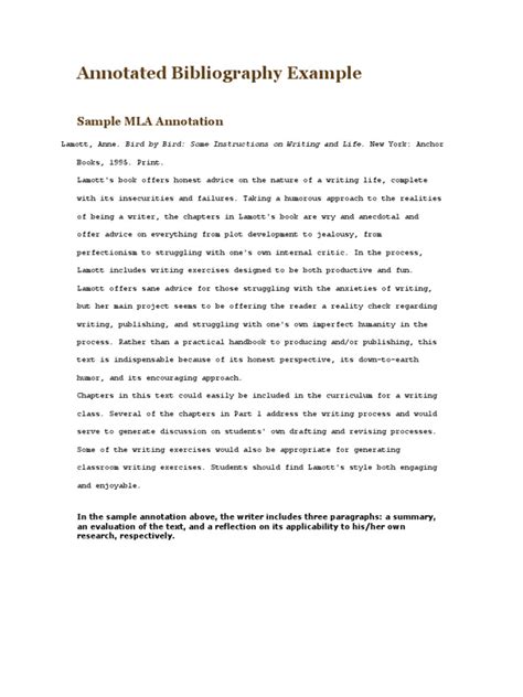 Image result for MLA Annotation Format