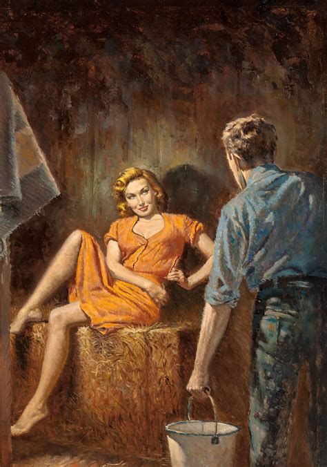 Rudy Nappi - Farmer's Wife For Sale at 1stDibs | norman rockwell farmer and wife, farmers wife ...