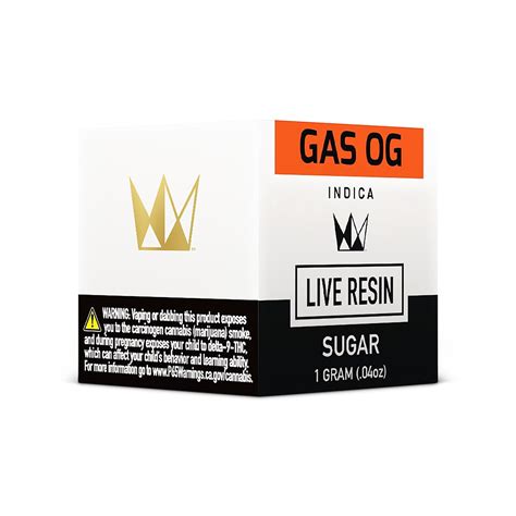 WCC - GAS OG LIVE RESIN SUGAR 1G. - Limited Edition 420 Delivery (323) 800-1985