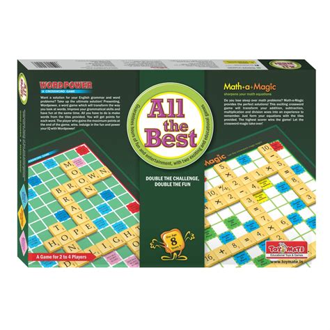 All the Best – 2-in-1 Educational Board Game for Kids (Ages 8+) – TOYMATE
