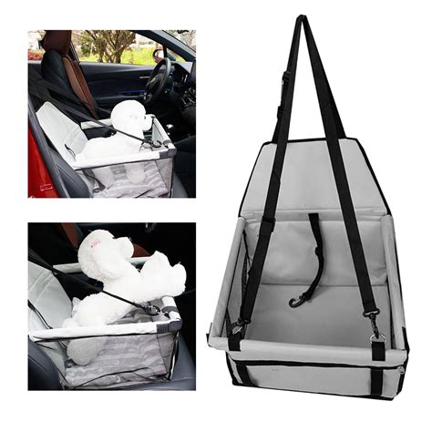 Waterproof Dog Car Seat Booster Travel Carrier Har... – Grandado