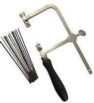 OSCAR German Style Jewelers Saw Frame with 144 Assorted Jewelers Saw ...