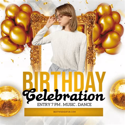 Happy Birthday Poster | Birthday Posters | Best Wishes