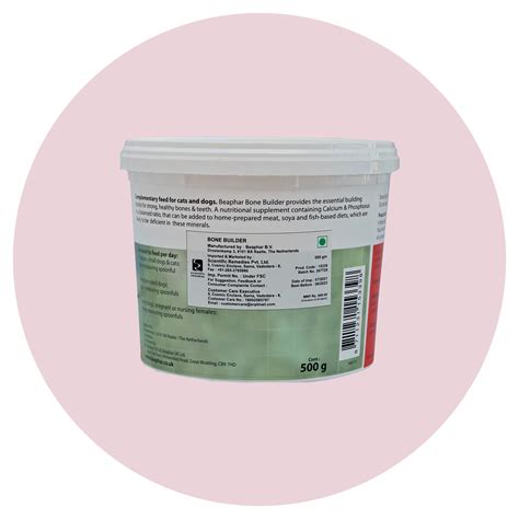 Beaphar Bone Builder Calcium Supplement for Dogs and Cats - 400g ...
