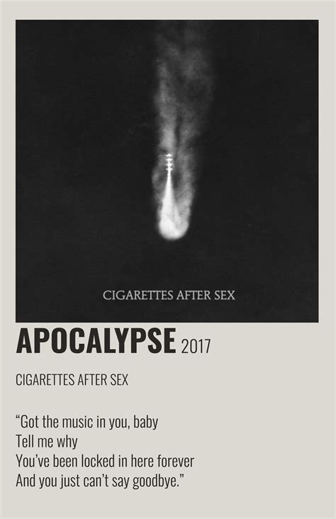 Apocalypse song poster – Artofit