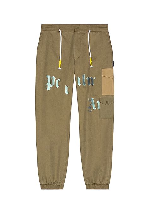 Palm Angels Military Cargo Pant in Military Beige | REVOLVE