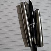 GOLD LEAF 911 Pure Silver Steel Fountain Pen with 0.38mm Extra Fine Nib ...