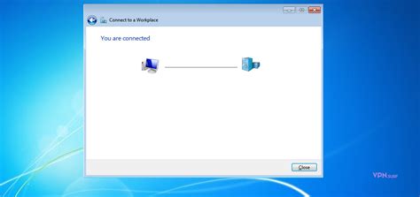 Image result for Setting Up a VPN Connection Windows 7