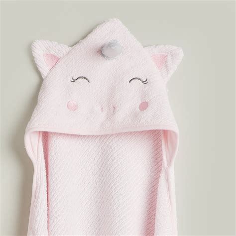 Buy Juniors Embroidered Hooded Towel - 80x80 cm from Juniors at just ...