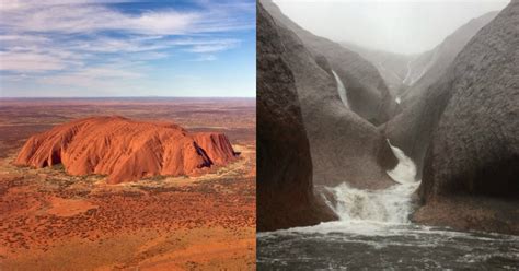 Heavy Rains Turn Australia's Majestic Desert Mountain Into A Series Of ...