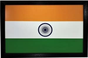 Gallery99 Chaque Dcor Indian Flag Textured (Scratch/ Dust Proof) Quote ...