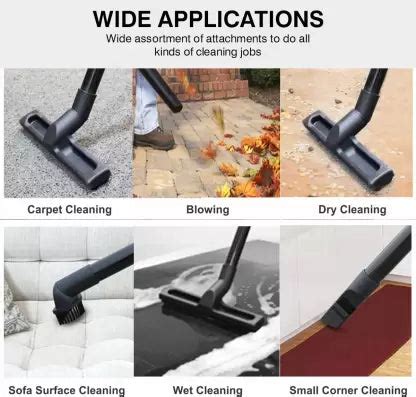 Inalsa Micro WD10 Wet & Dry Vacuum Cleaner with Reusable Dust Bag (Bla ...