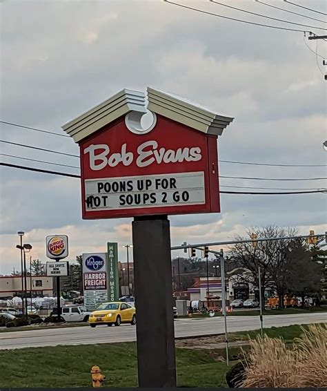 Bob Evans soups 2 go : r/funnysigns
